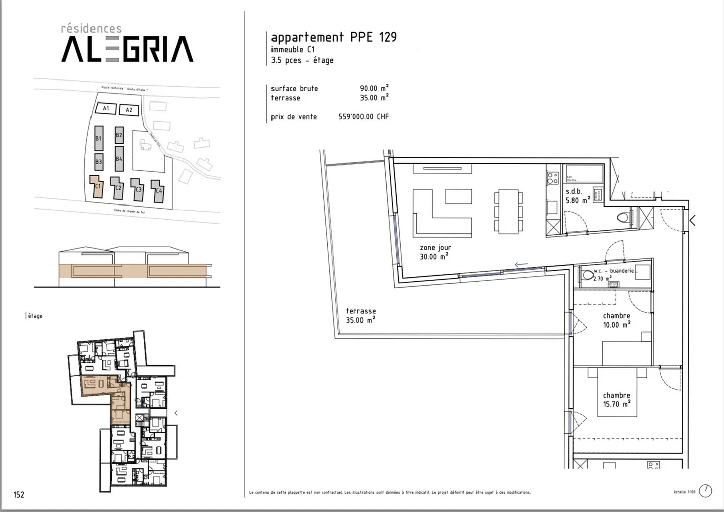 Alegria Residences - 2.5 Rooms on the 1st Floor - Photo 11 of 11