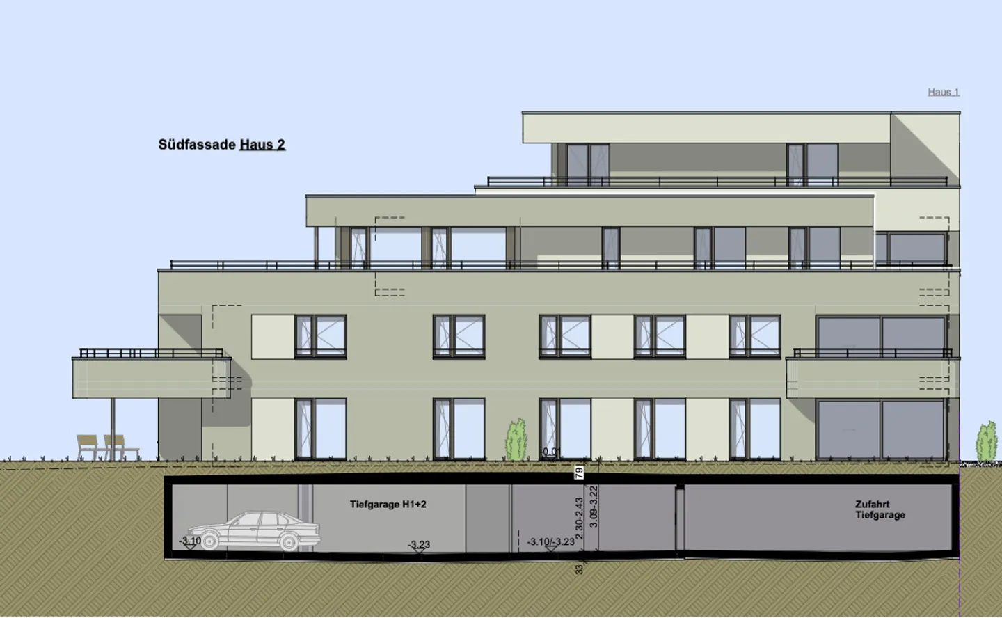 Moderno appartamento di 5,5 stanze in costruzione sostenibile a Muolen - Foto 2 di 7