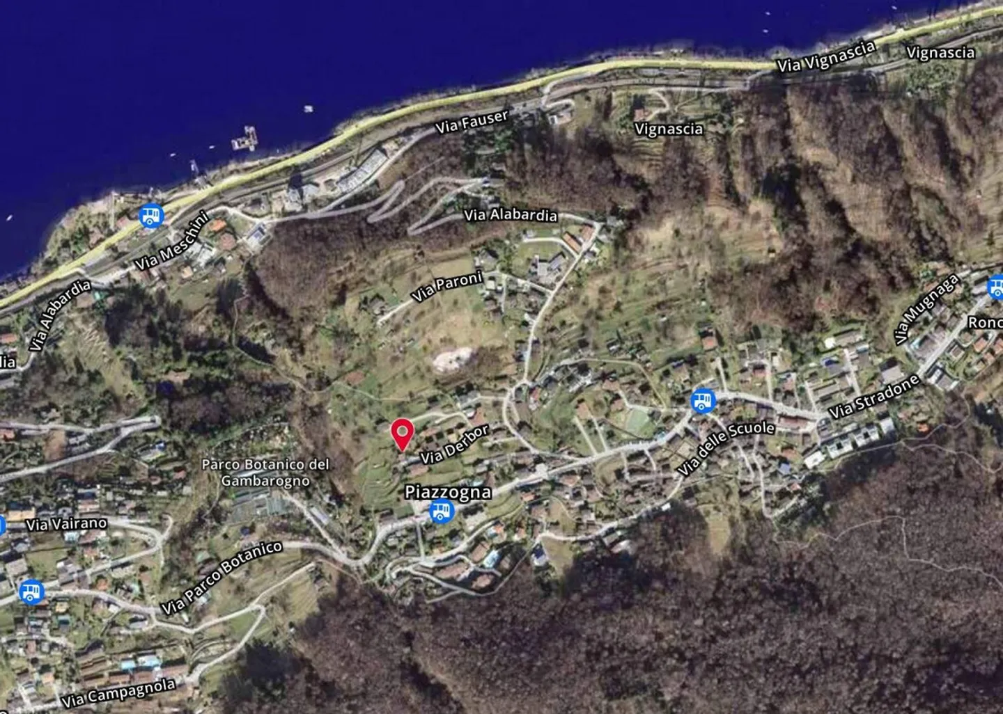 «4 1/2-Zimmer-Haus sehr ruhiger, sonniger Seeblicklage / chalet di 4 1/2 locali molto tranquilla, soleggiata e vista lago» - Foto 37 di 37