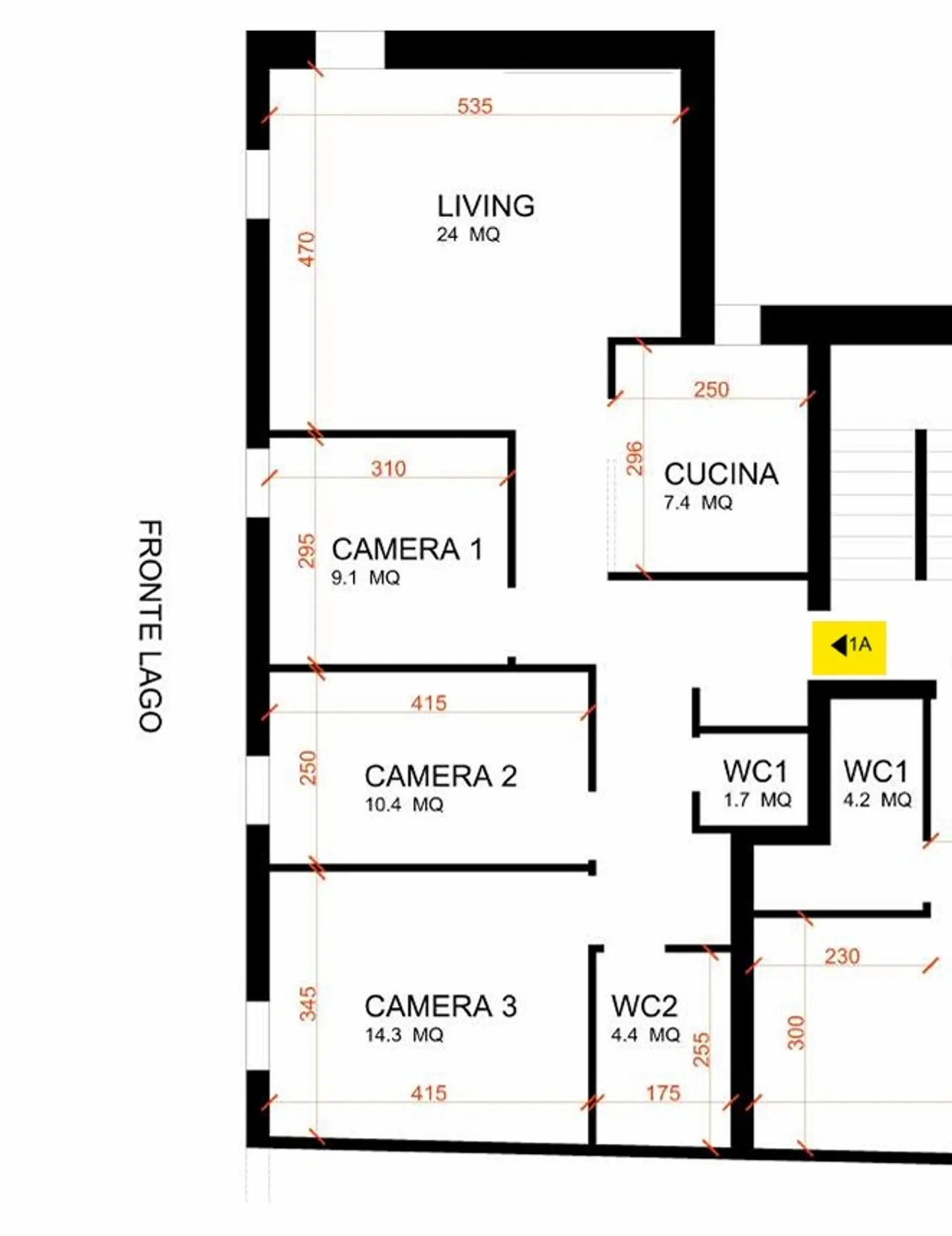 Bright 4.5-Room Apartment with Lake View Renovated - Photo 11 of 12