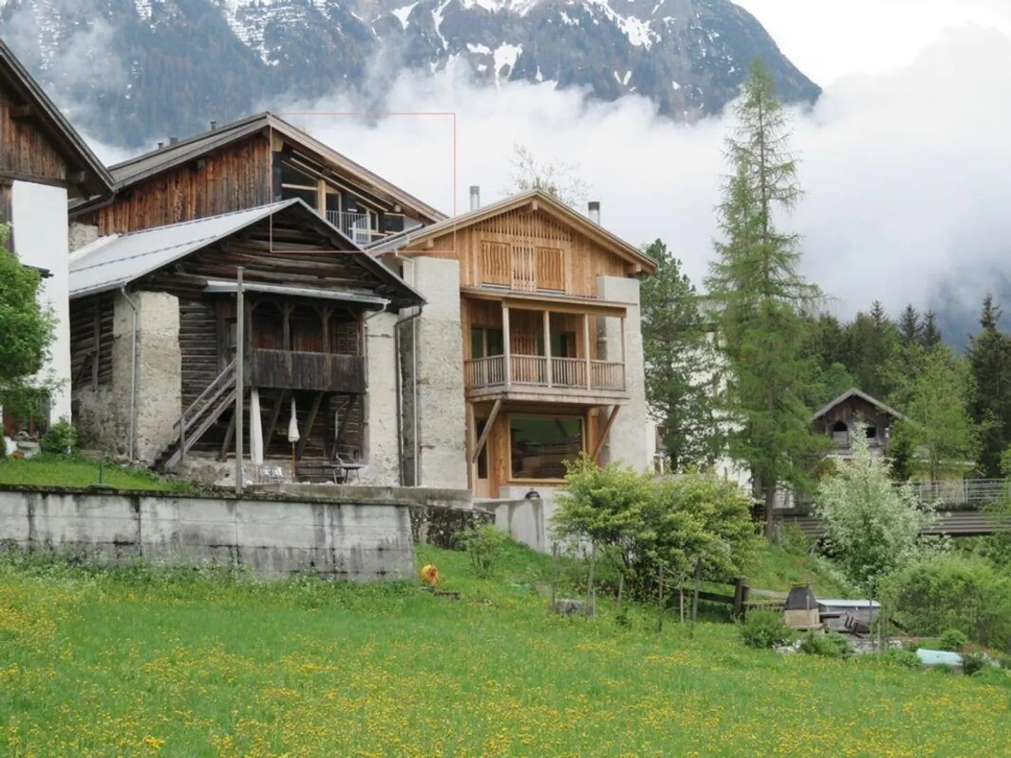 3 1/2 Zi-Dachwohnung 91 m2  - im Dorf - Nähe Skilift - Photo 4 sur 9