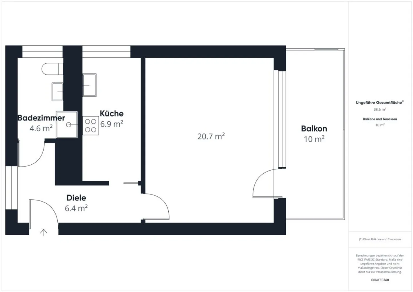 Vivere in una comunità per anziani - Accogliente appartamento con 1 camera - Foto 13 di 13