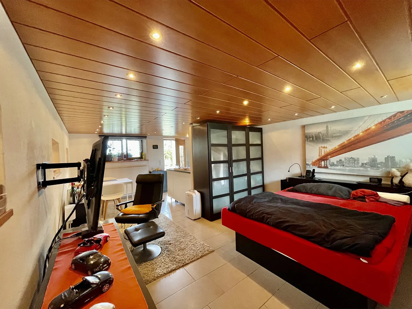 1-room apartment with seating area - mountain & lake view in the greenery - Photo 5 of 13