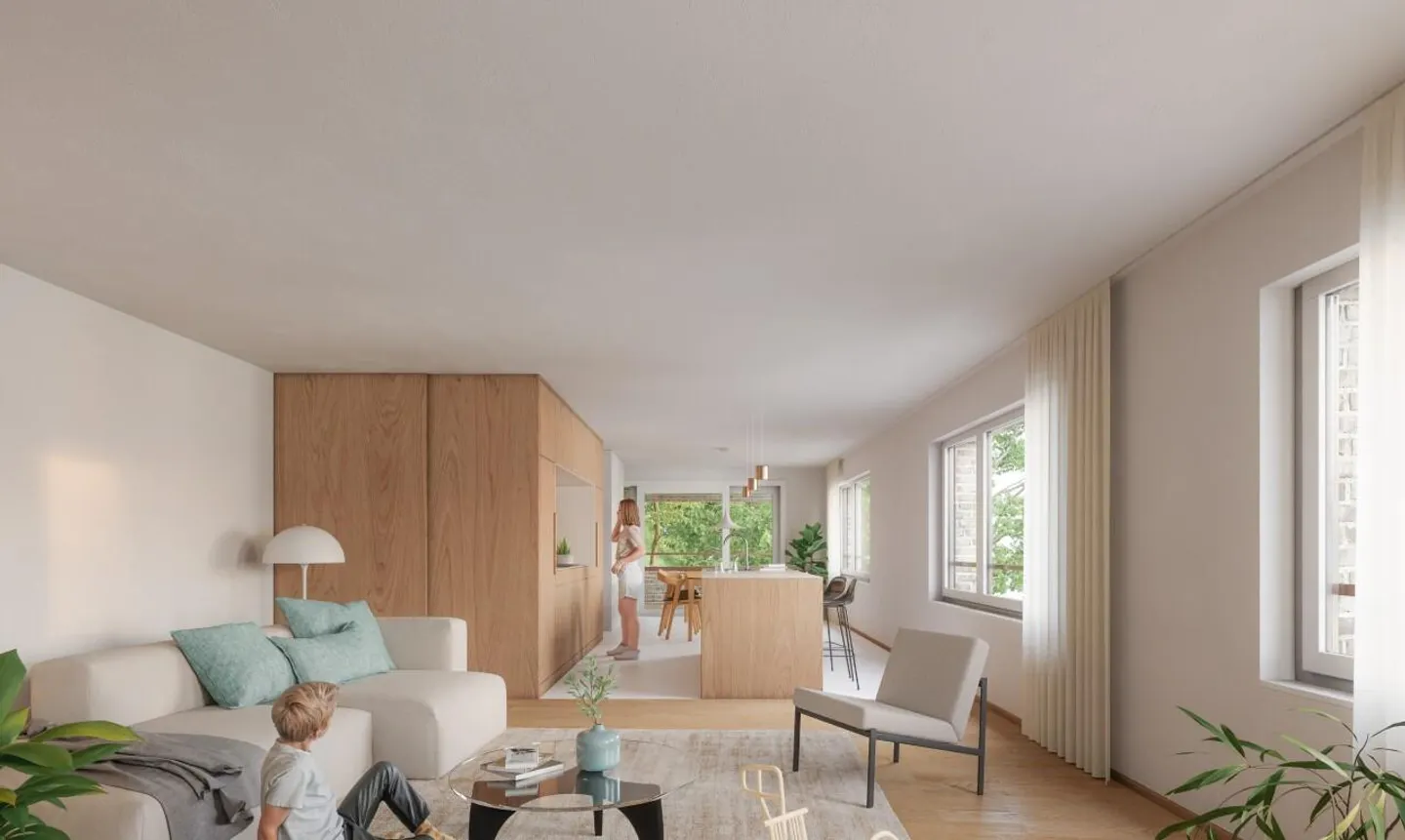 Appartement spacieux avec vue sur la forêt - Photo 2 sur 6