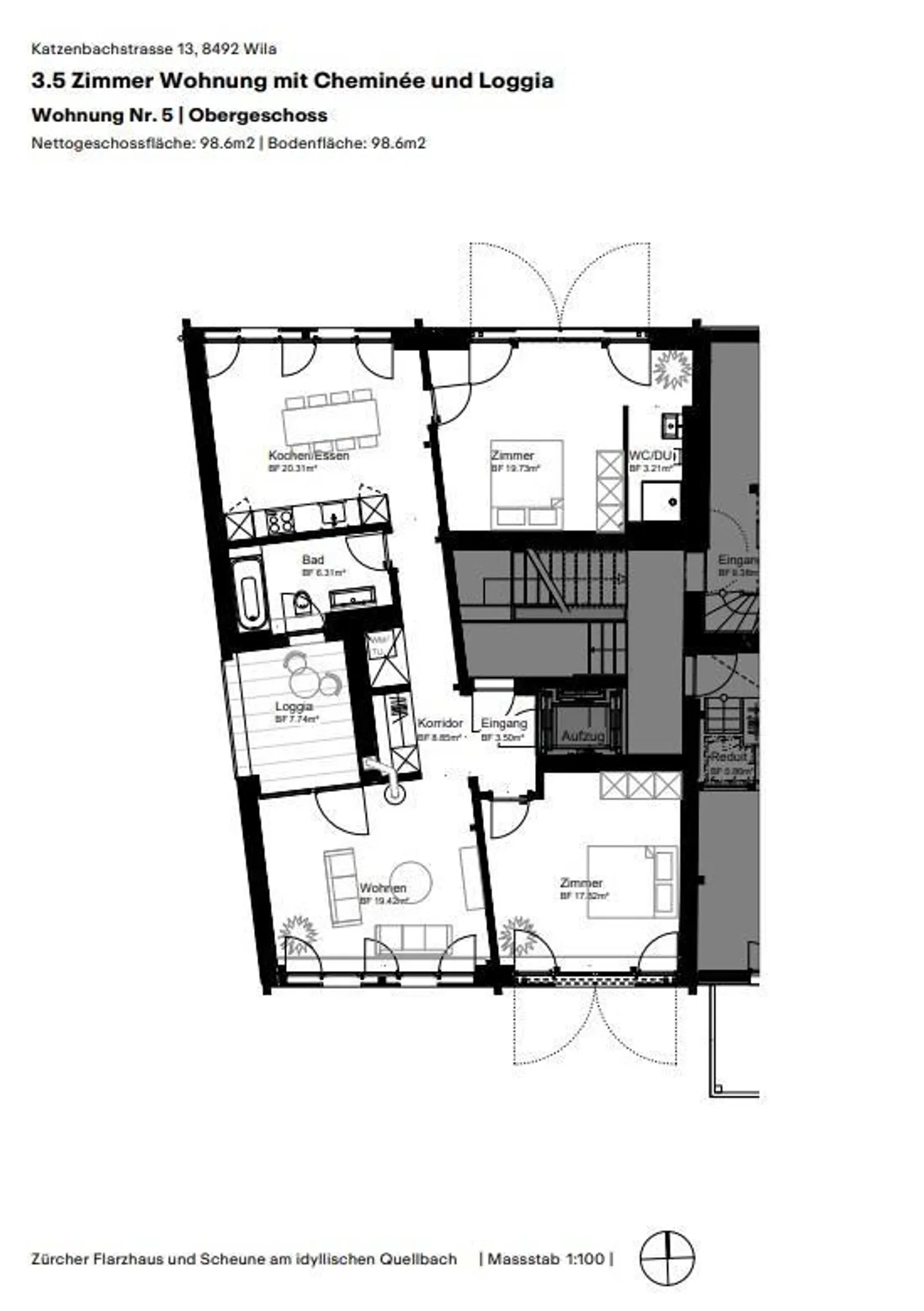 Bâtiment ancien rénové avec souci du détail - Photo 3 sur 3