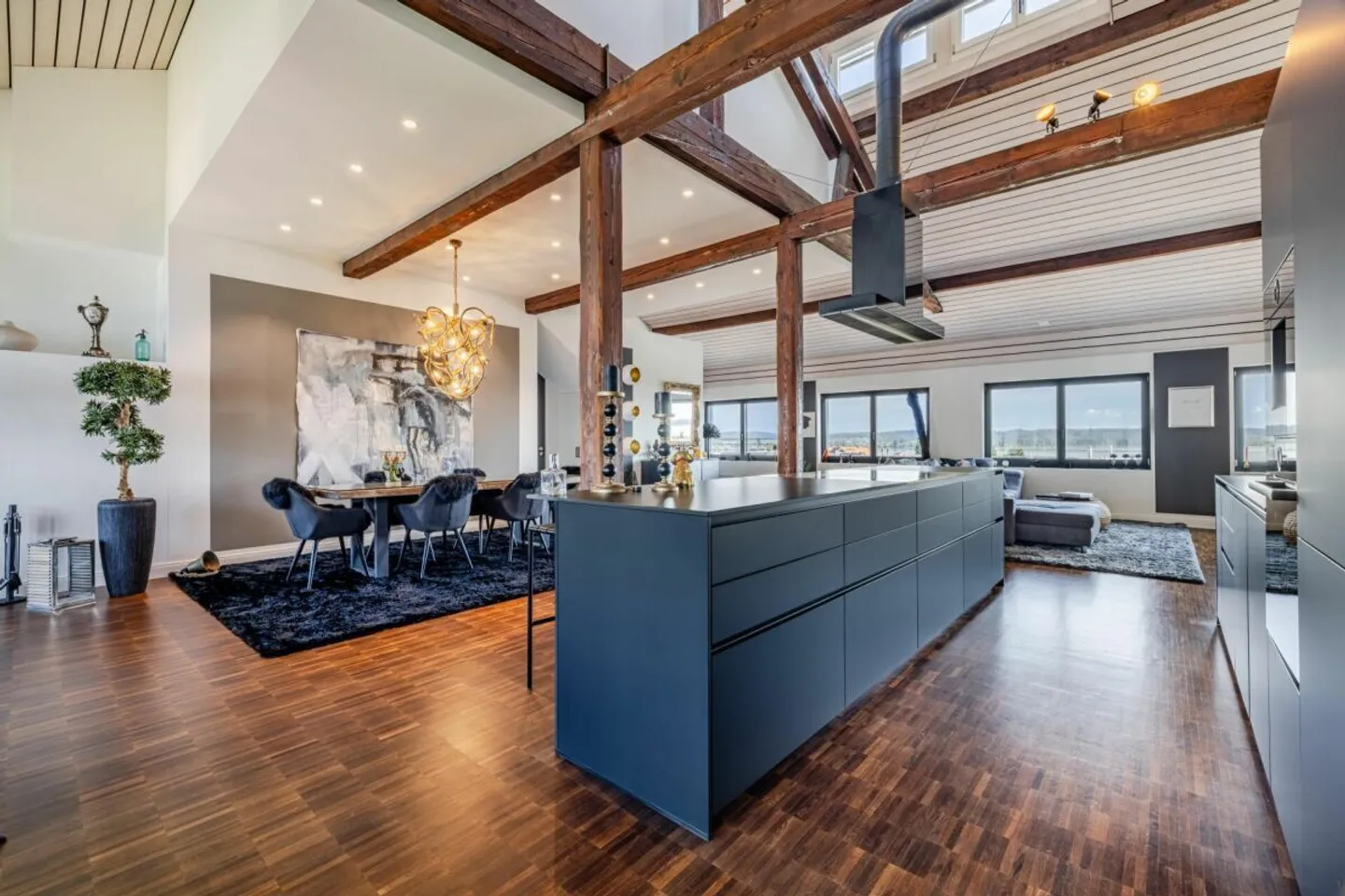 Maison de rêve luxueuse avec terrasse sur le toit exclusive au bord du lac de Constance - Appartement en duplex de premier ordre - Photo 8 sur 11