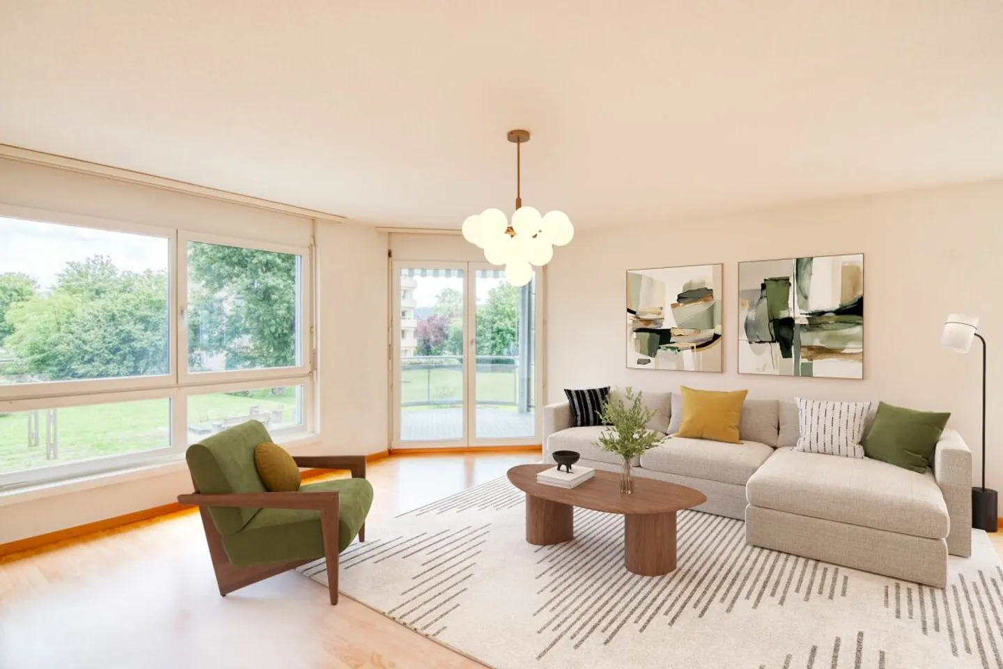 3.5-room apartment with parking space: perfect for your next life chapter - barrier-free, bright and close to the city - Photo 3 of 26