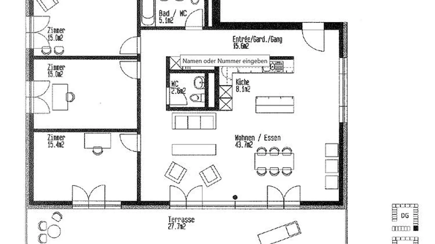 3½ ROOM APARTMENT IN ZURICH - DISTRICT 11, FURNISHED, TEMPORARY - Photo 6 of 8