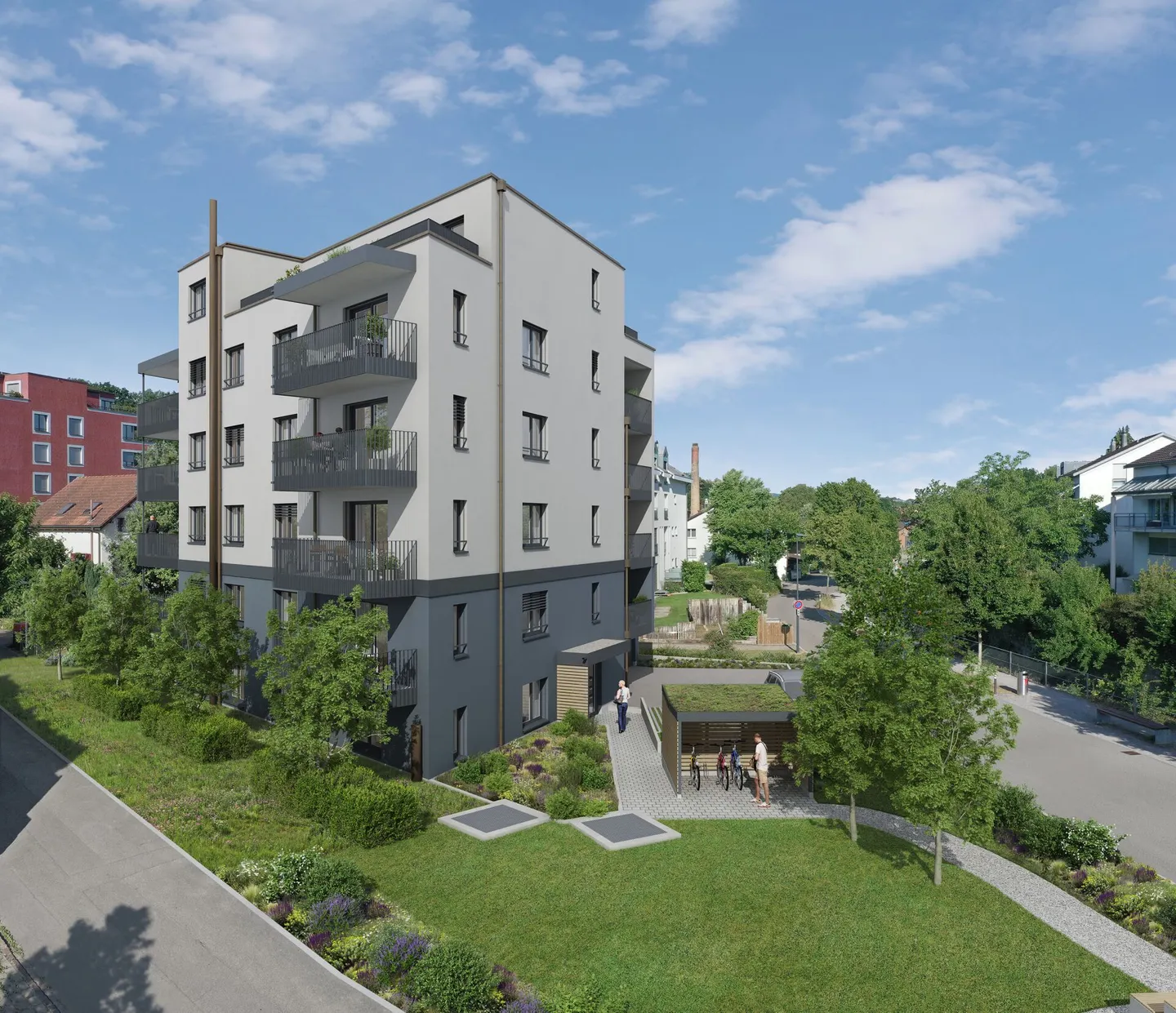Construction has started - Living above the rooftops of Uster - Exclusive penthouse apartment with a special living experience - Photo 3 of 3