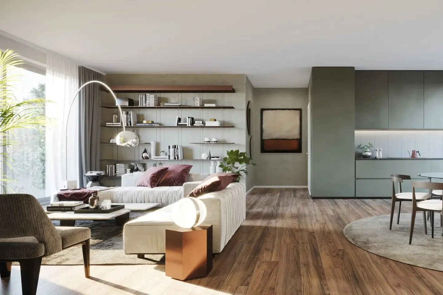 3,5-Zimmer-Wohnung - Foto 2 von 3