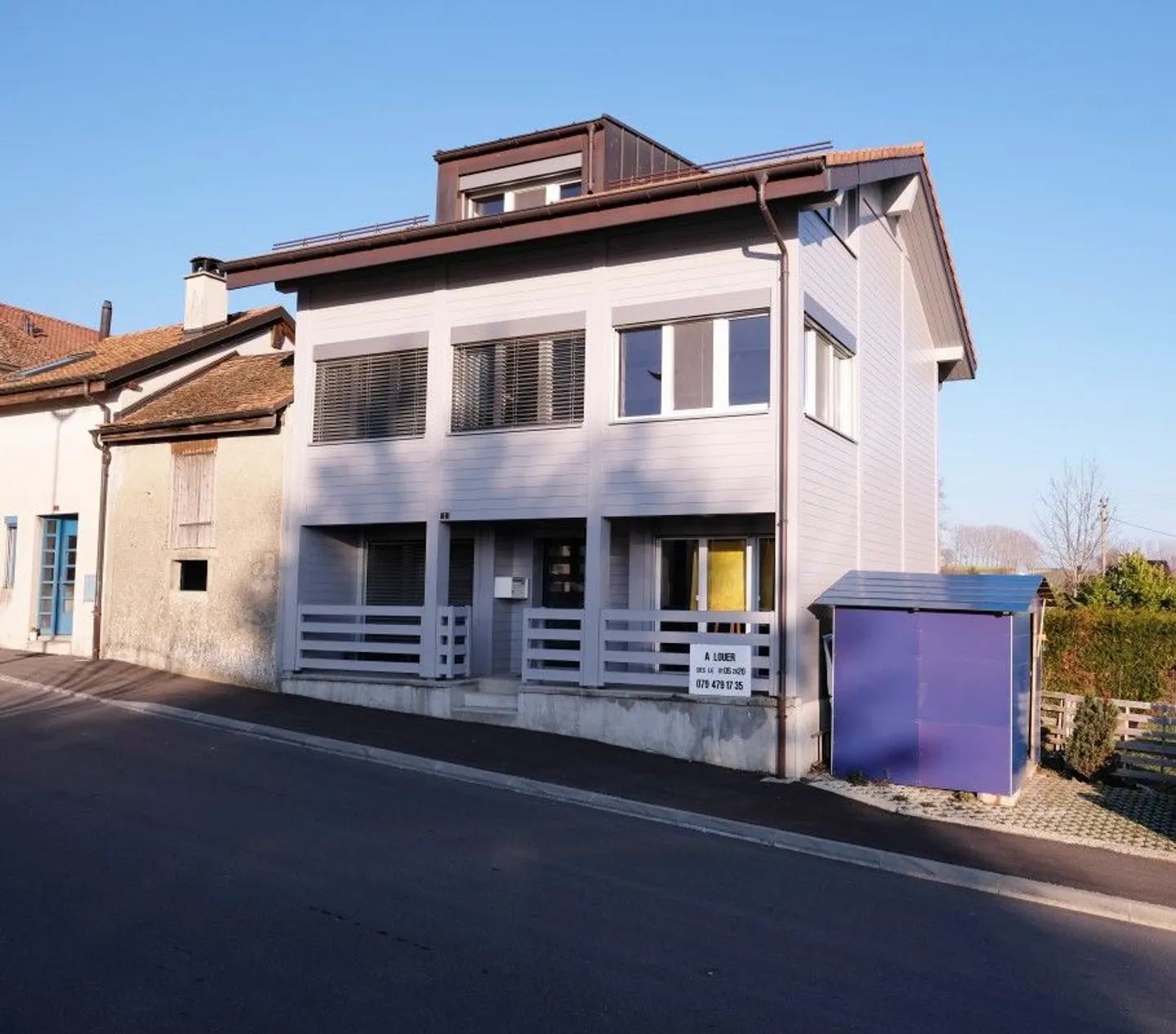 For rent - Charming village house with 4.5 rooms in Concise - 3 bedrooms - 2 bathrooms - Photo 5 of 8