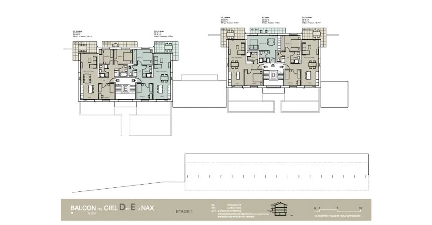 Balcone del Cielo a Nax - Residenze primarie dal monolocale al 4 locali, attualmente in costruzione, con fine lavori prevista per l'inverno 2026/2027 - Foto 11 di 12