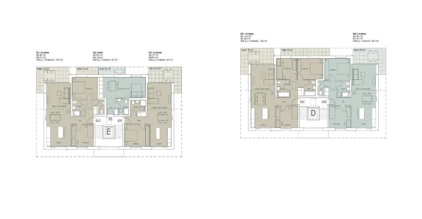Balcone del Cielo a Nax - Residenze primarie dal monolocale al 4 locali, attualmente in costruzione, con fine lavori prevista per l'inverno 2026/2027 - Foto 12 di 12