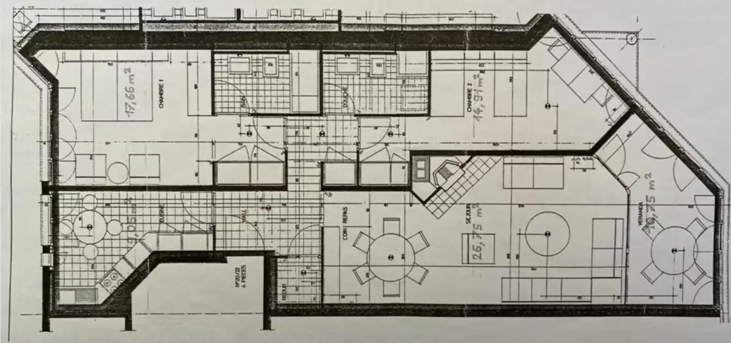 3-room apartment with fireplace and veranda - Photo 12 of 12