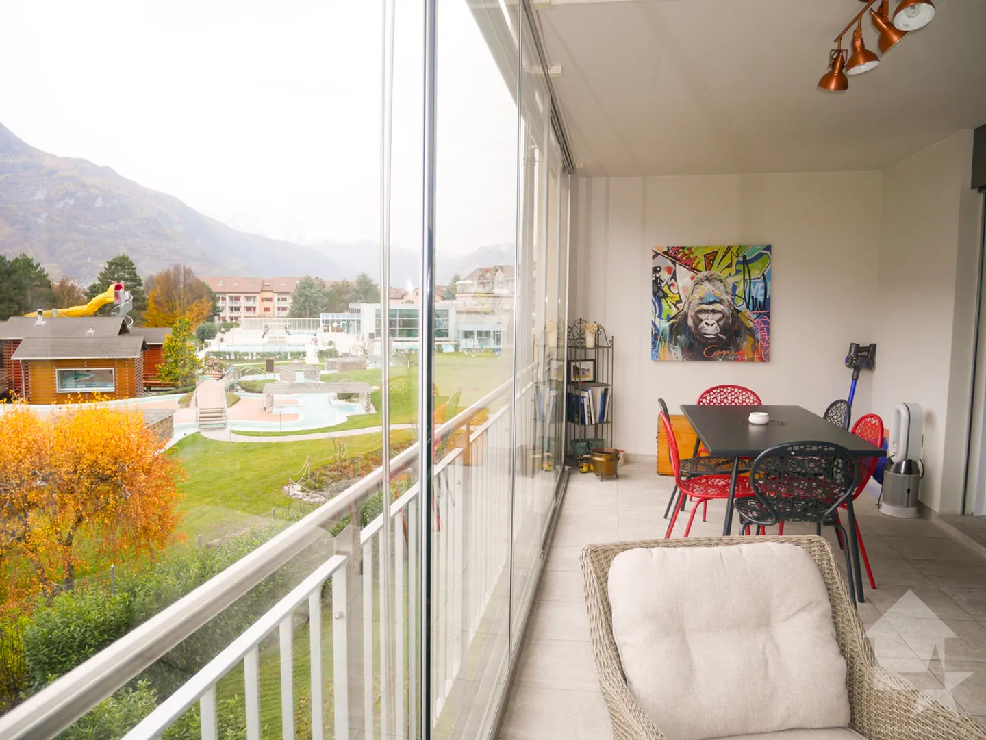 Il tuo appartamento di 3,5 stanze nel cuore dei Bains de Saillon! - Foto 2 di 22