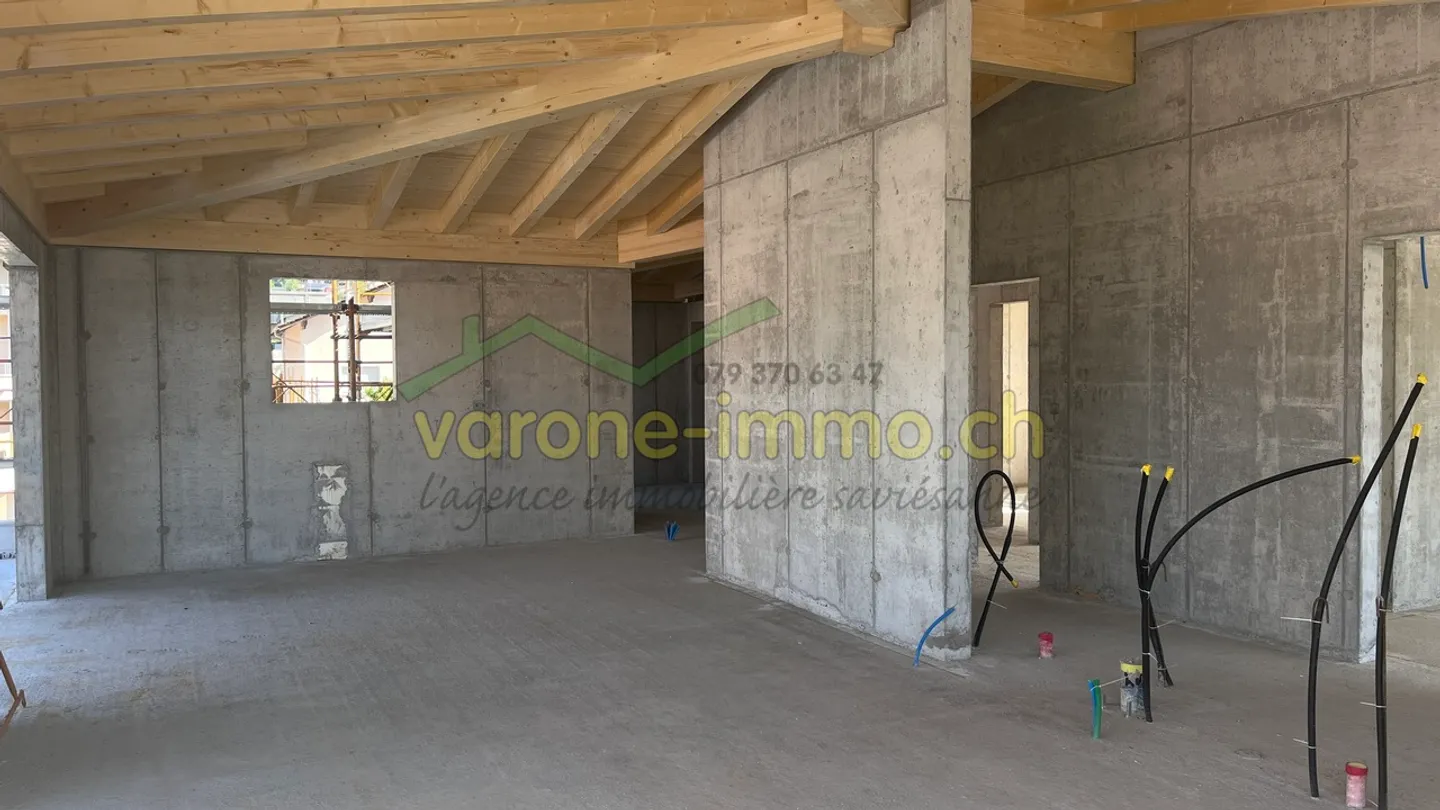 Appartamento attico in nuova residenza Minergie a Savièse - Foto 1 di 14