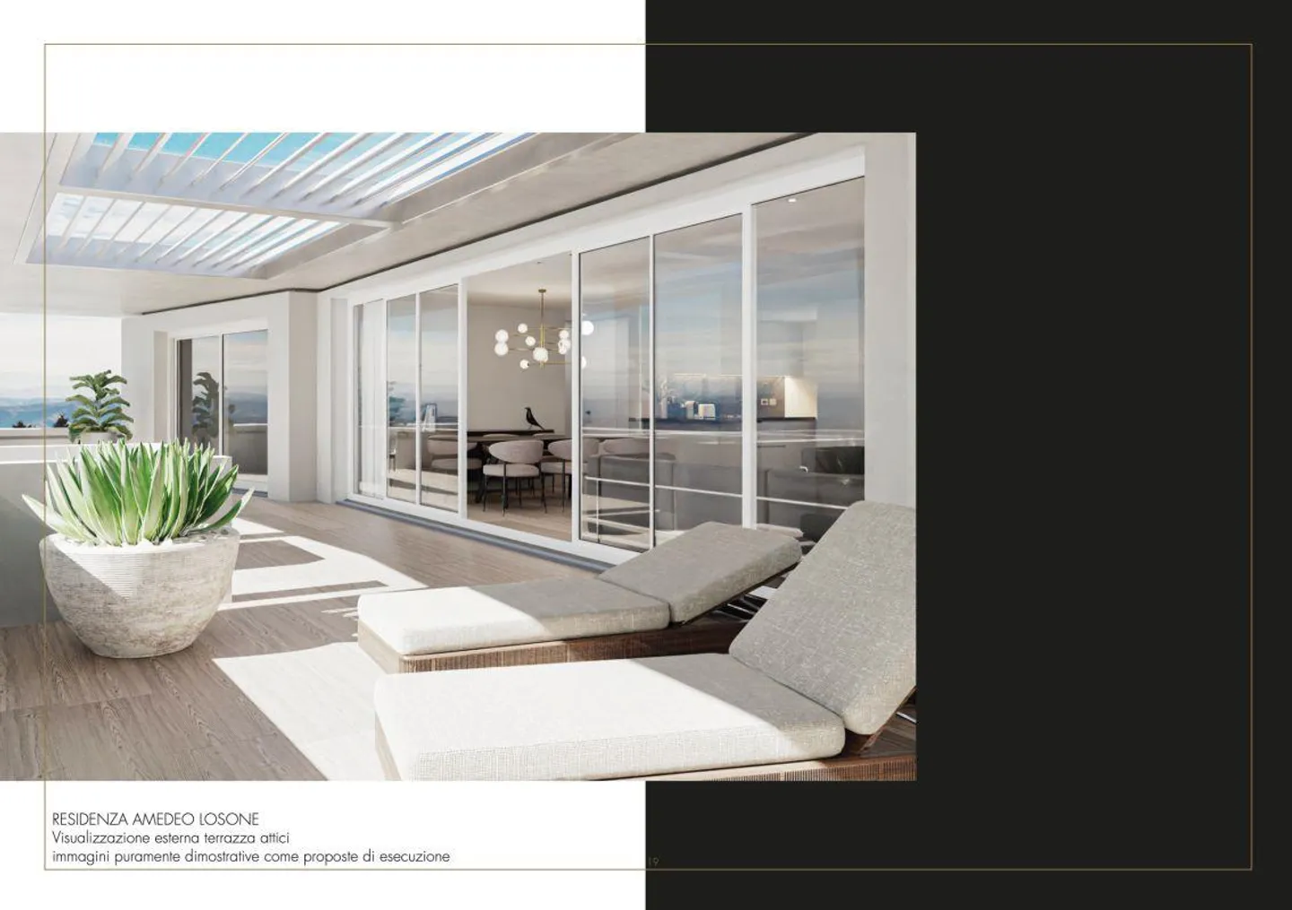 RARE PENTHOUSE 5.5 ROOMS IN LOSONE – PRESTIGIOUS SECONDARY RESIDENCE... - Photo 1 of 18