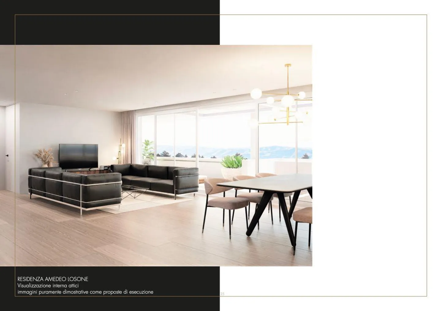 RARE PENTHOUSE 5.5 ROOMS IN LOSONE – PRESTIGIOUS SECONDARY RESIDENCE... - Photo 12 of 18