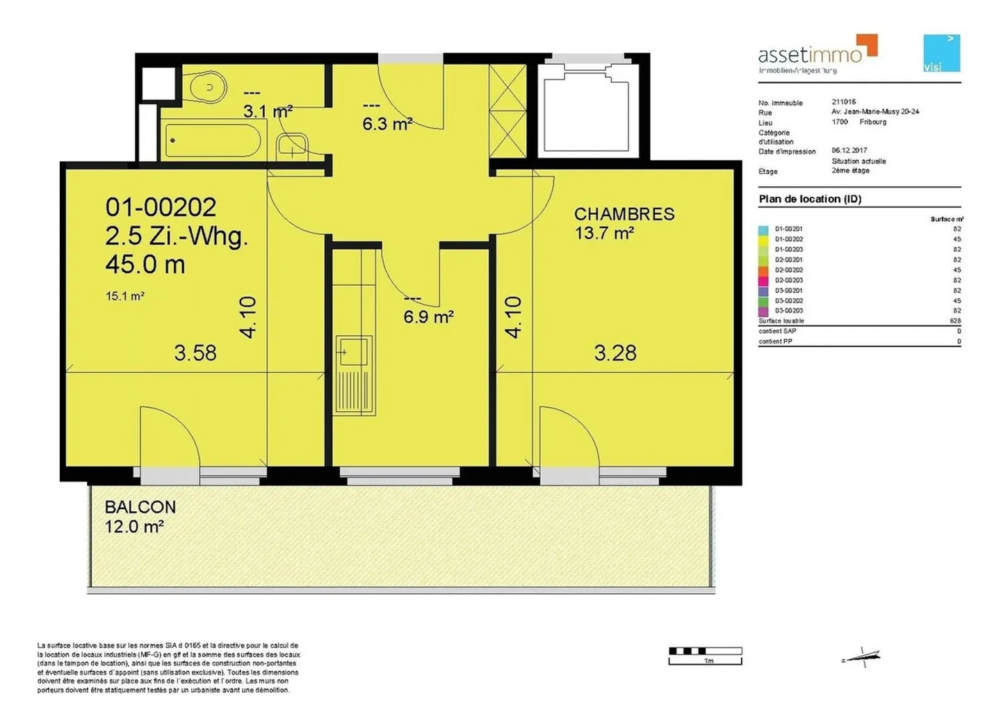 Charmant appartement 2.5 pces - Photo 12 sur 13