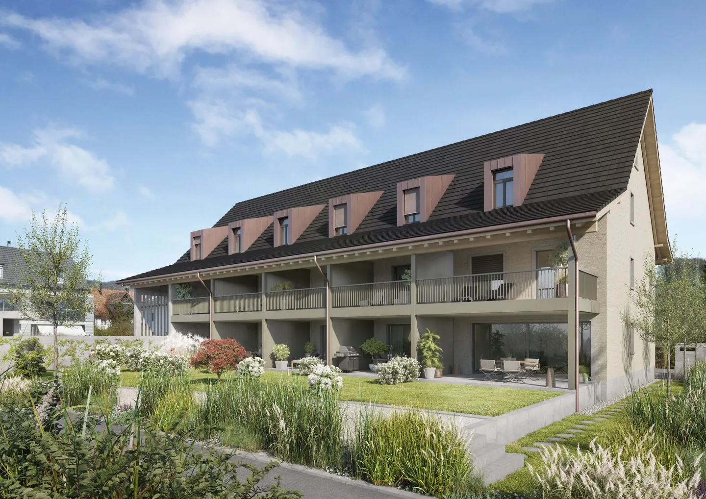 Nuovo progetto di costruzione "VIVERE" Wettingen - Attraenti case unifamiliari in una zona residenziale molto ricercata - Foto 1 di 4
