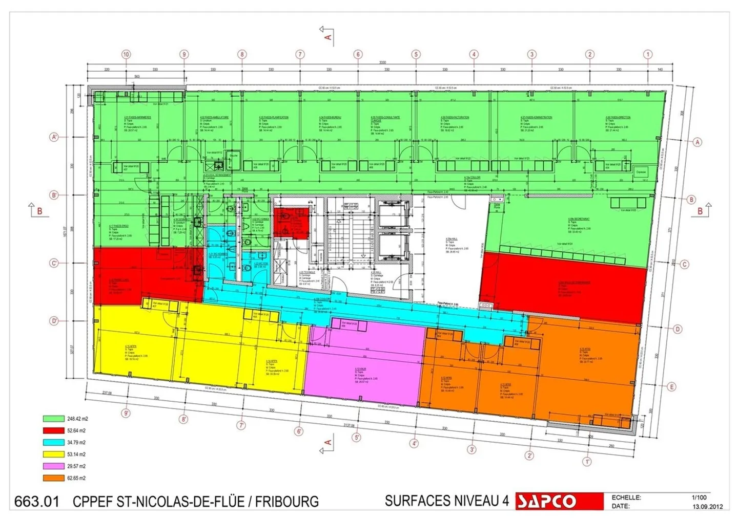SUPERFICIE AMMINISTRATIVA MODERNA DI 300 M² CIRCA SITUATA AL 4° PIANO - Foto 1 di 4