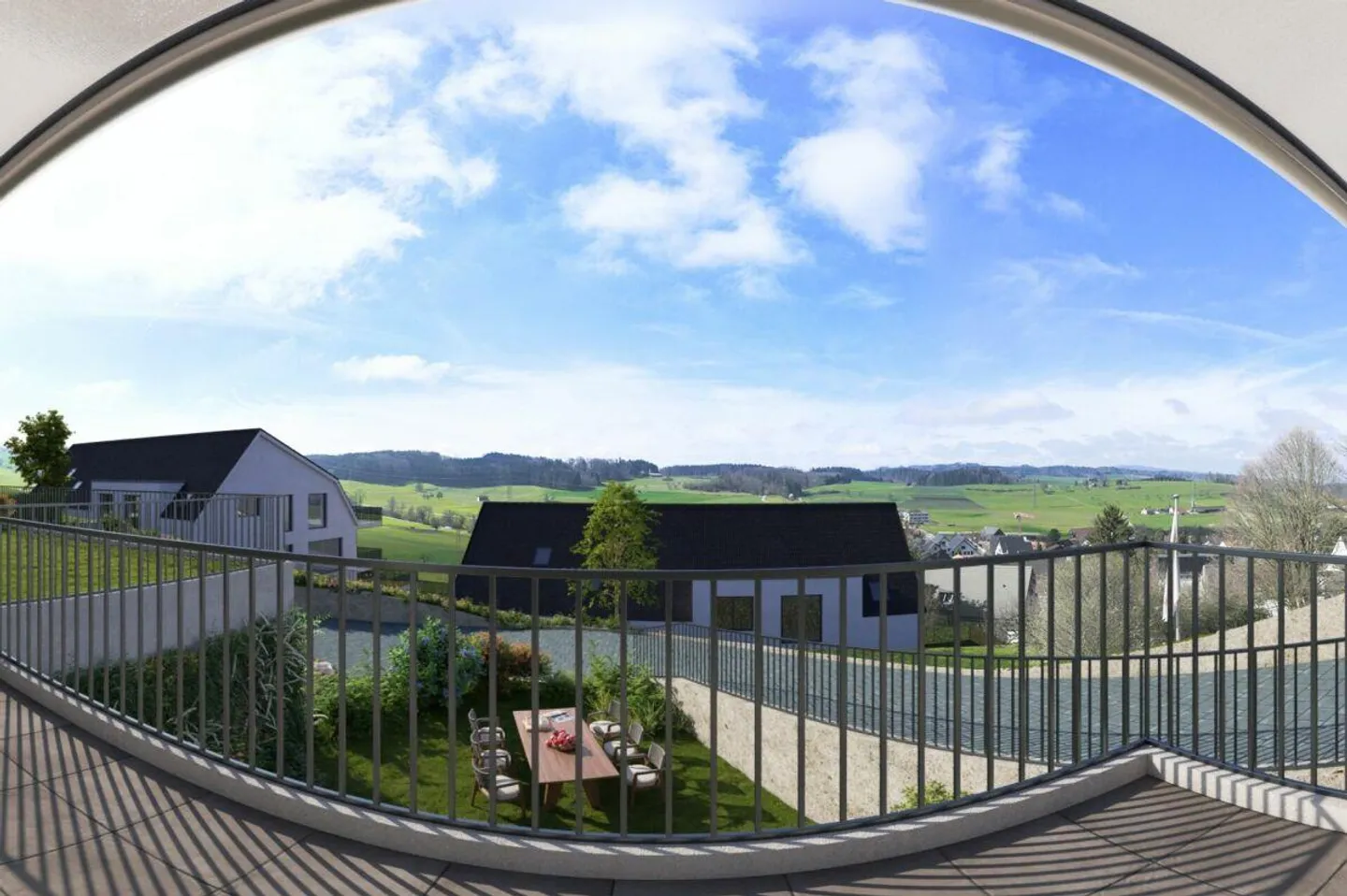 DuoVivo: Above the rooftops of Aesch ZH - Photo 2 of 7