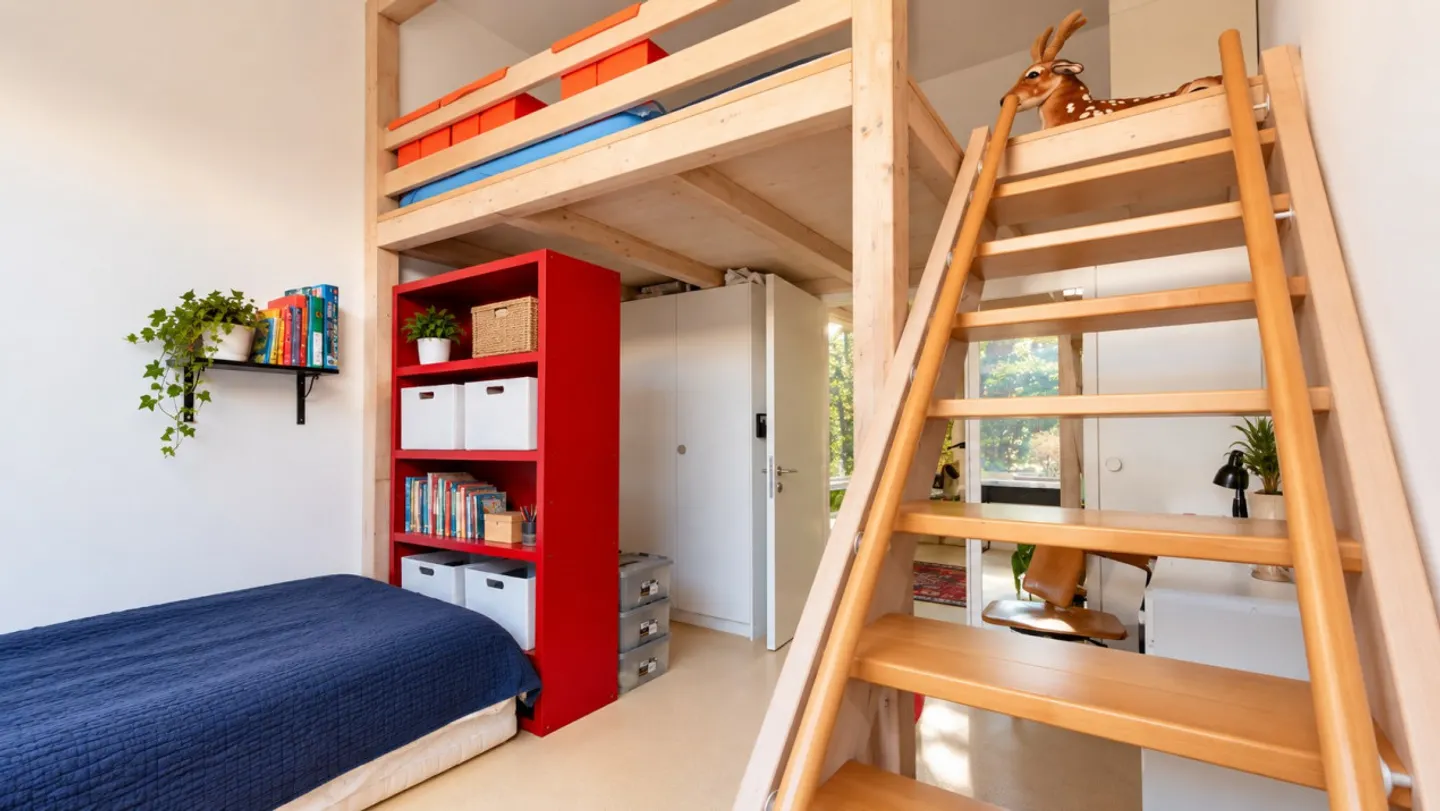 Spacious Family Apartment in Cheseaux - Photo 5 of 9