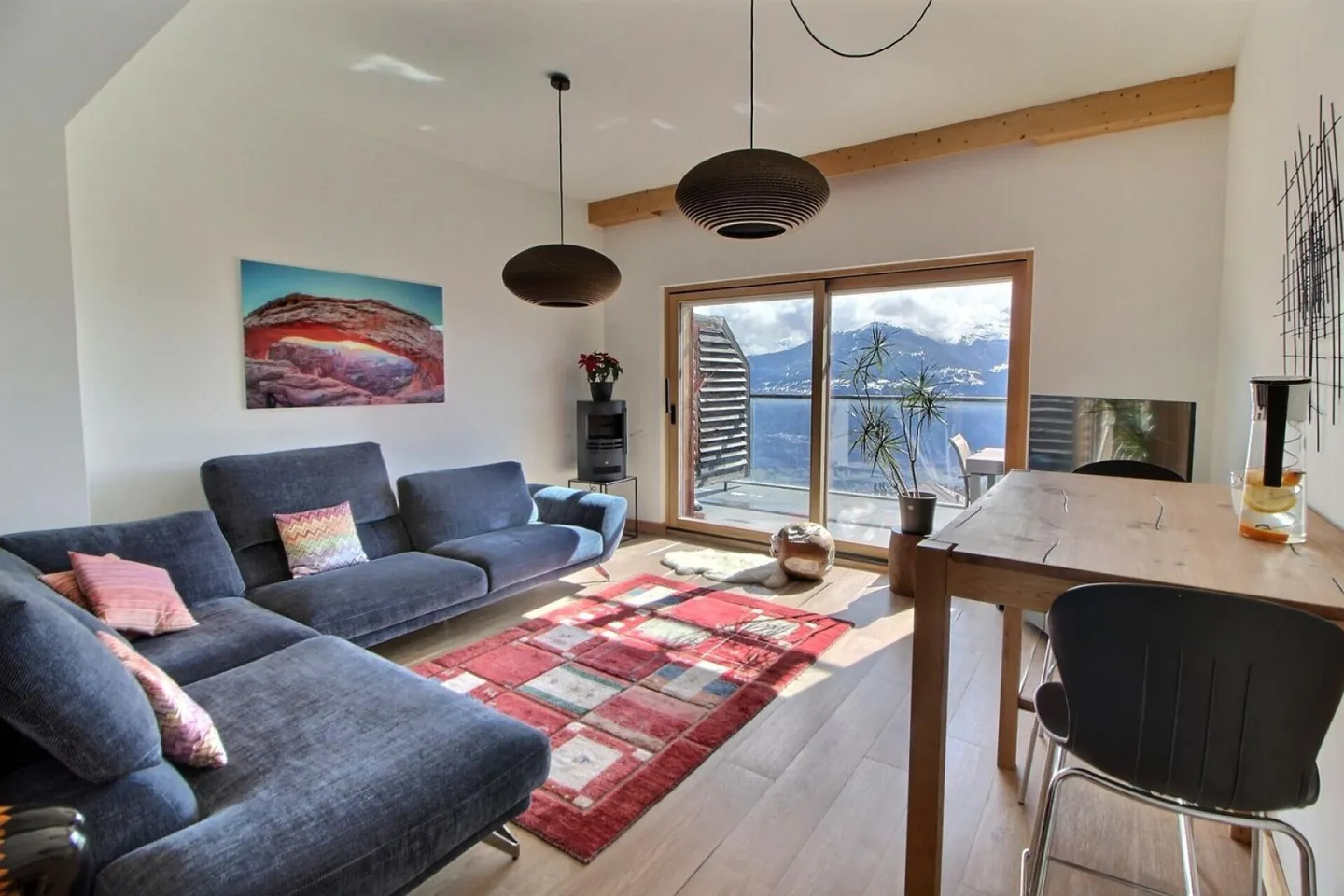 3,5-Zimmer-Wohnung im Herzen von Crans-Montana. - Foto 1 von 6