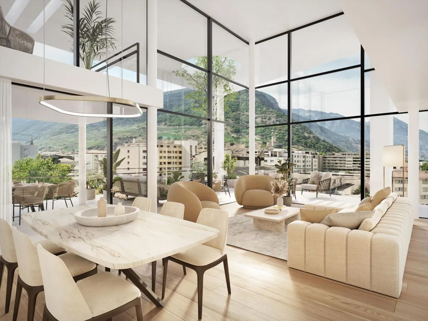 Ultimo Duplex Sottotetto 6.5 Stanze - SIM22 - Martigny - Foto 1 di 6