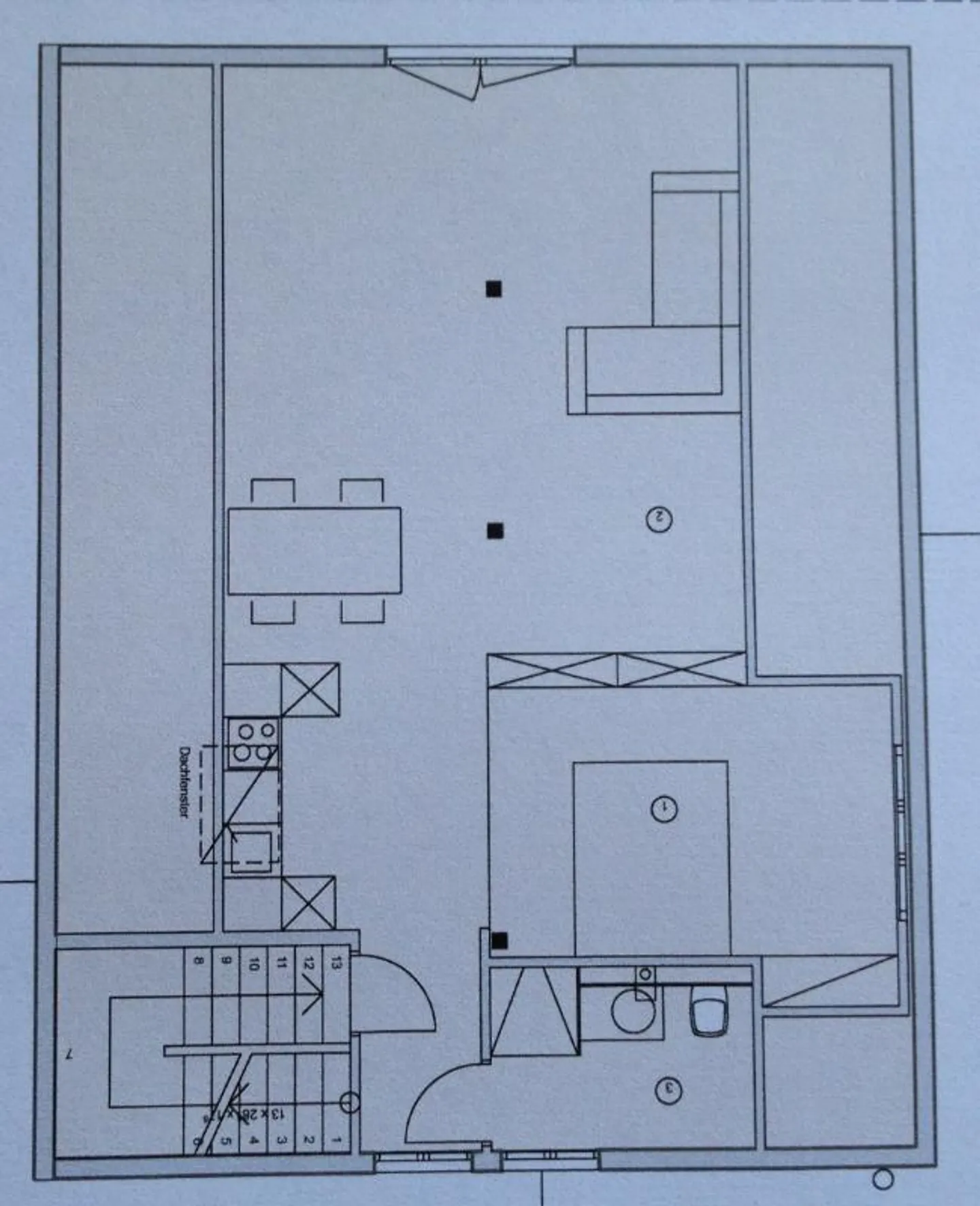 Appartamento mansardato di 2,5 stanze - Foto 5 di 5