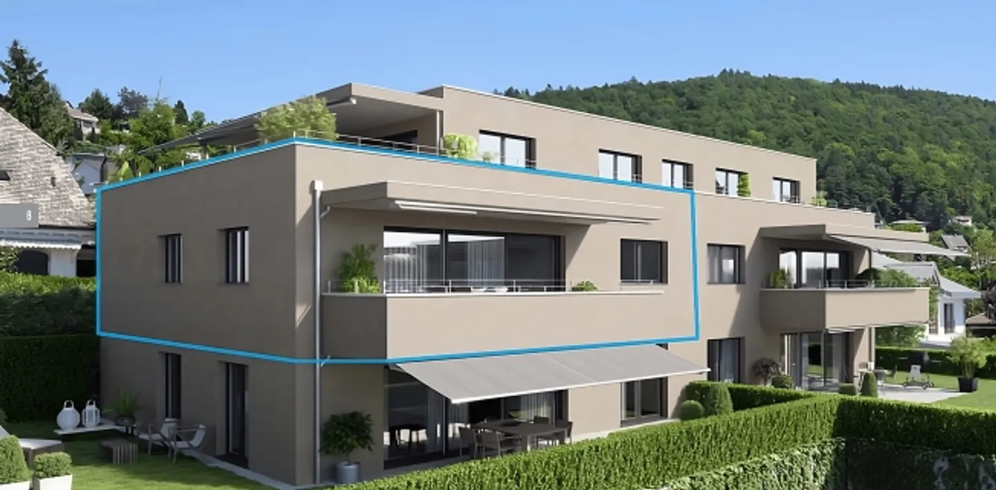 «Moderne 4.5-Zimmer Wohnung inkl. 2 PP in Geroldswil kaufen» - Foto 2 von 13