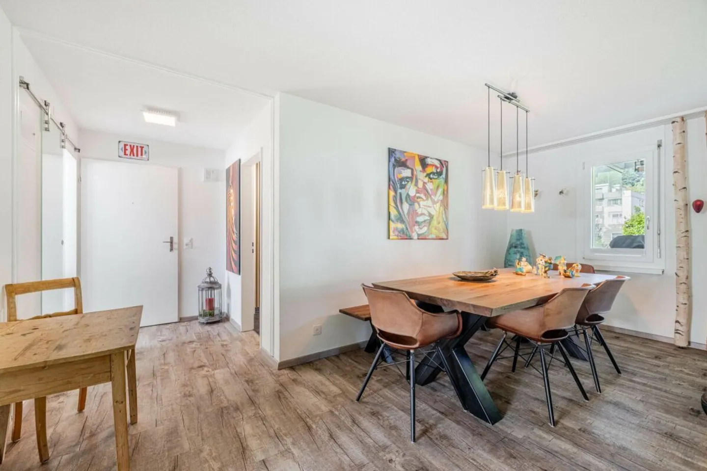 Stilvoll renovierte 4.5-Zimmer Wohnung im idyllischen Grub AR - Foto 3 von 9