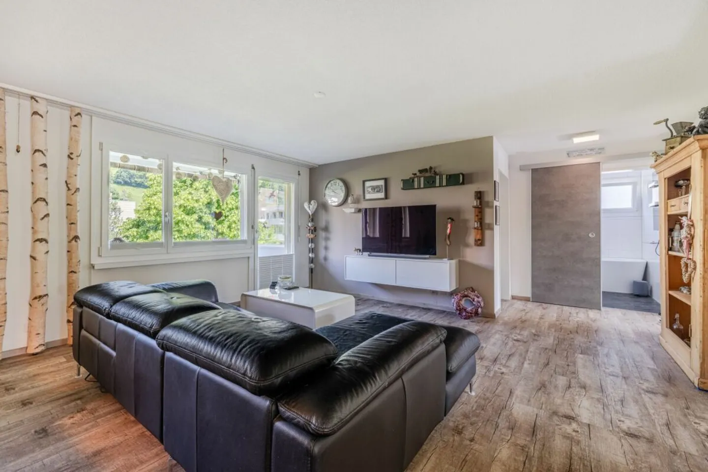 Stilvoll renovierte 4.5-Zimmer Wohnung im idyllischen Grub AR - Foto 4 von 9