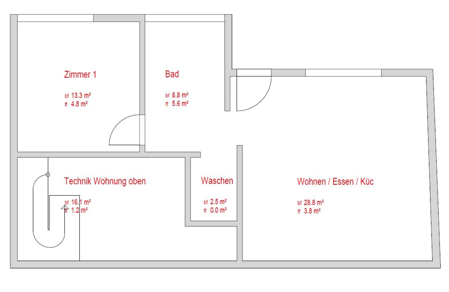 Kernsaniertes Einfamilienhaus mit Einliegerwohnung an unverbaubarer... - Foto 20 von 27