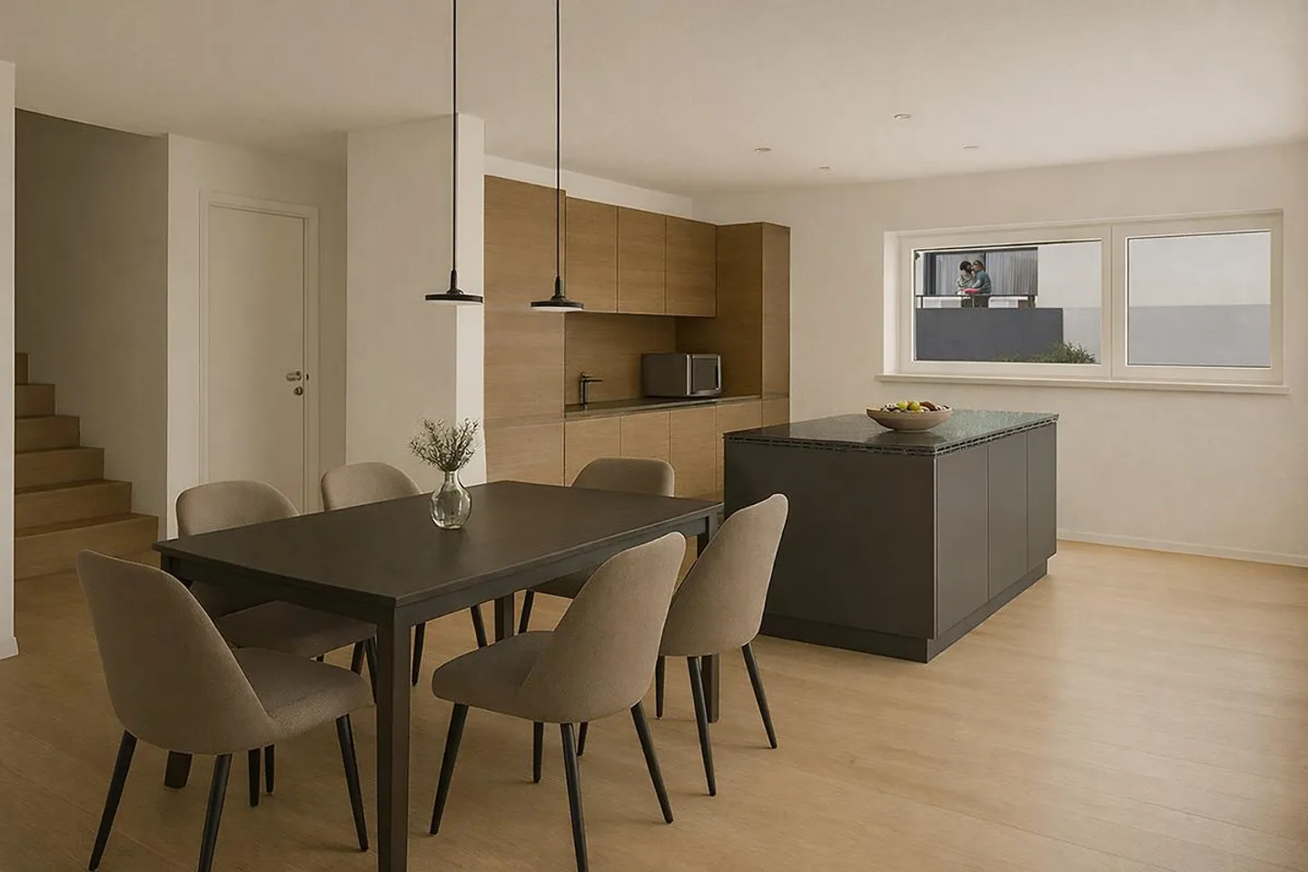 Nouvelle construction de quatre maisons familiales semi-détachées, Niederdorf - Photo 10 sur 11