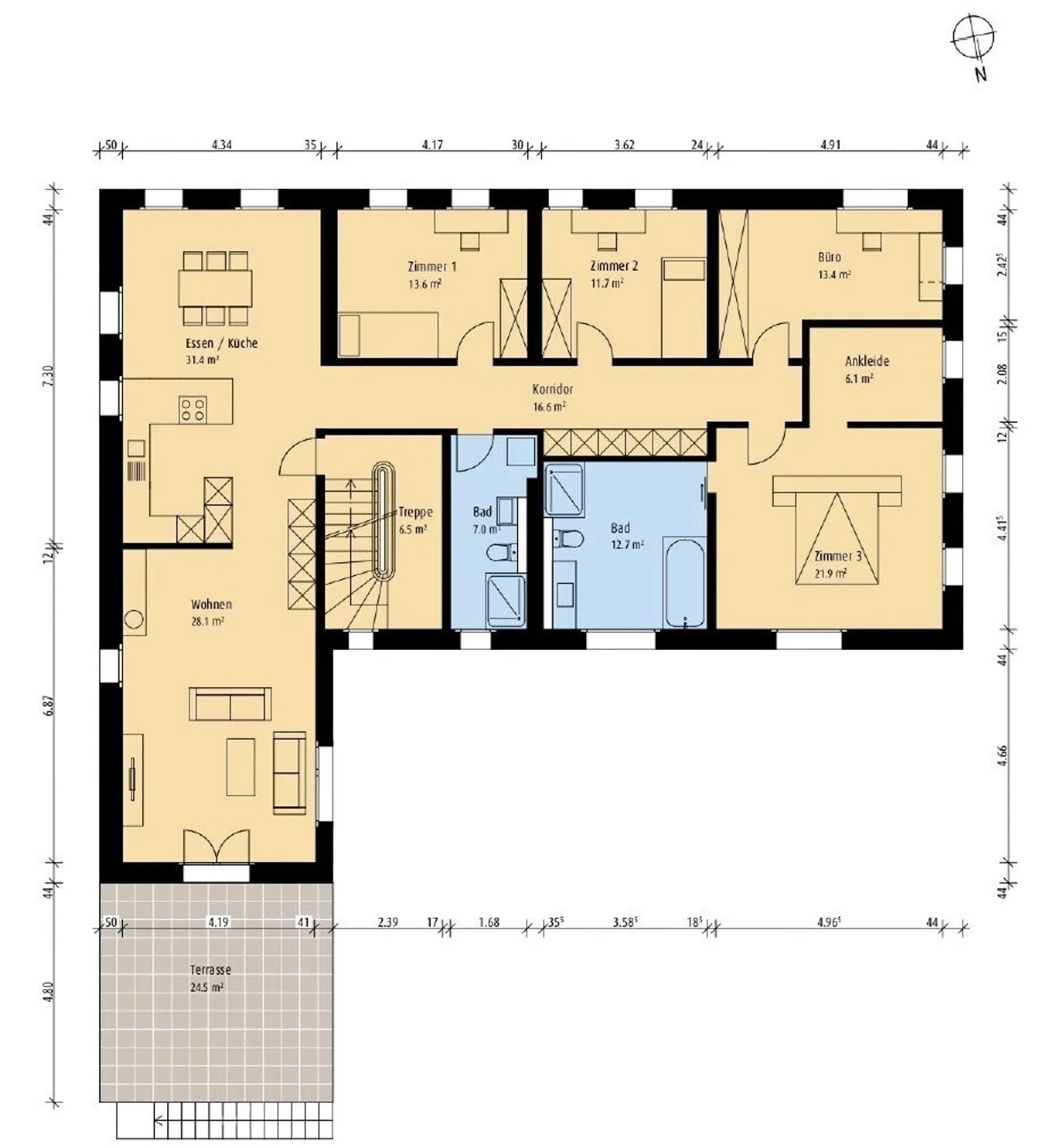 Spacious 5.5 Room Apartment - Photo 13 of 13
