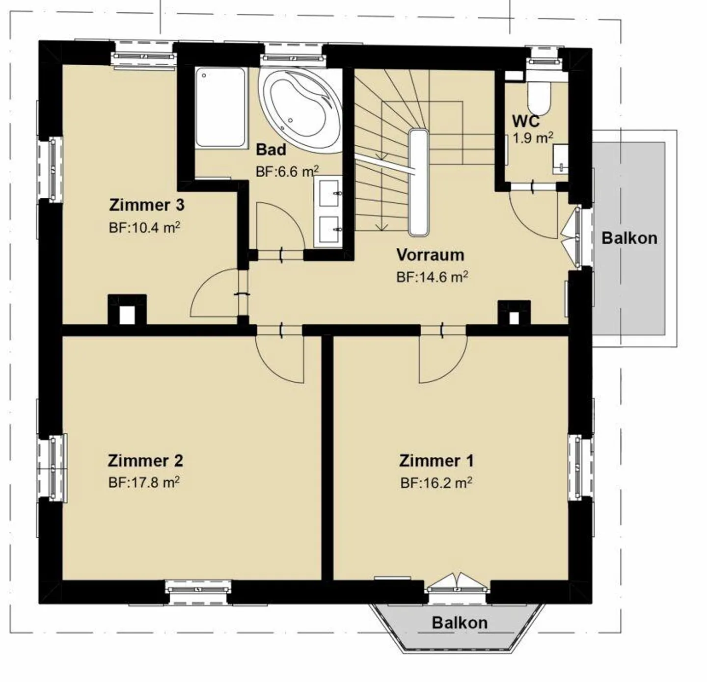 Stupenda casa unifamiliare di 6,5 stanze | Superficie del terreno 642 m² - Foto 14 di 16