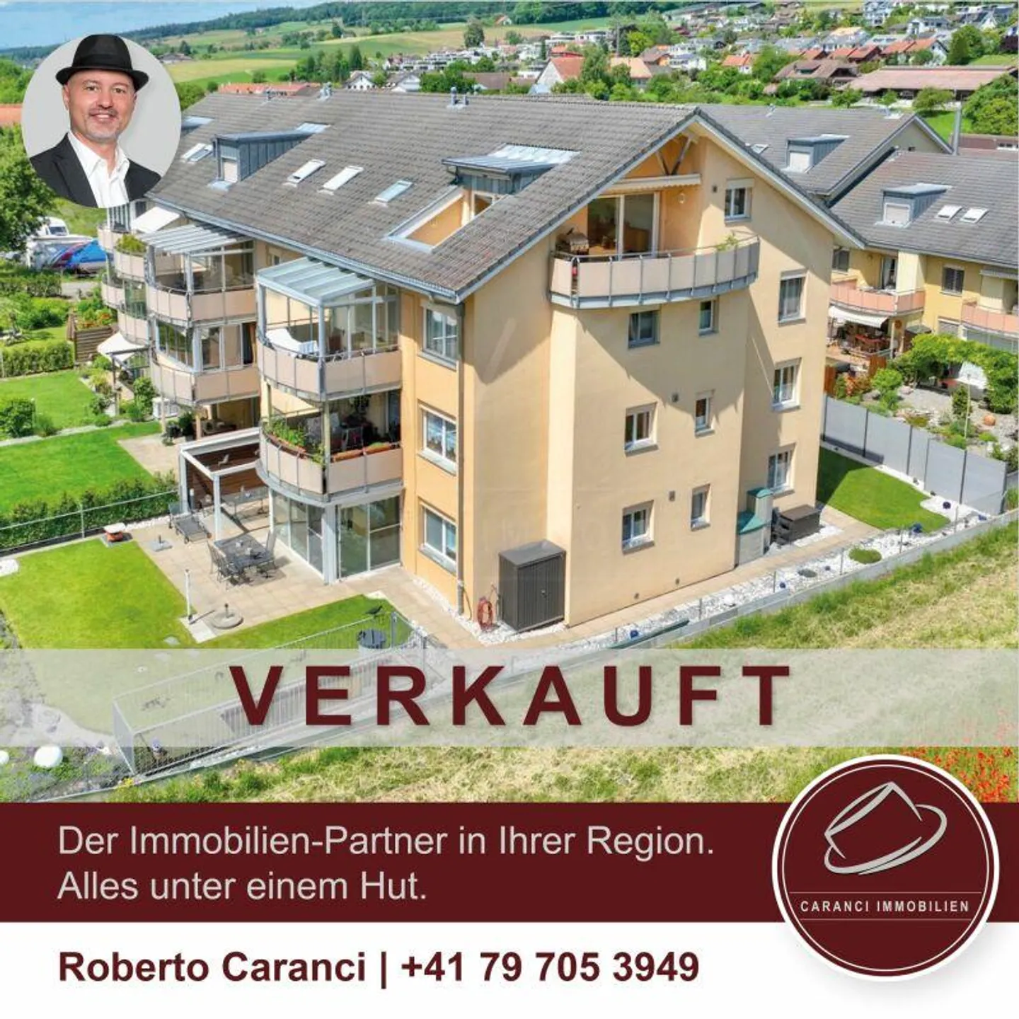 VENDU : Entre ville et nature : Appartement de 5½ pièces près de Baden et Zurich... - Photo 1 sur 21