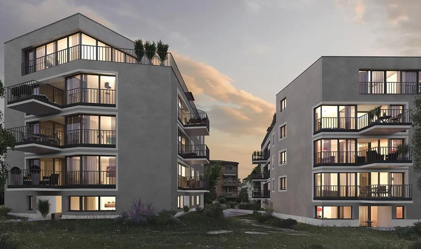 Appartement moderne de 2,5 pièces au standard de propriété - Photo 1 sur 7