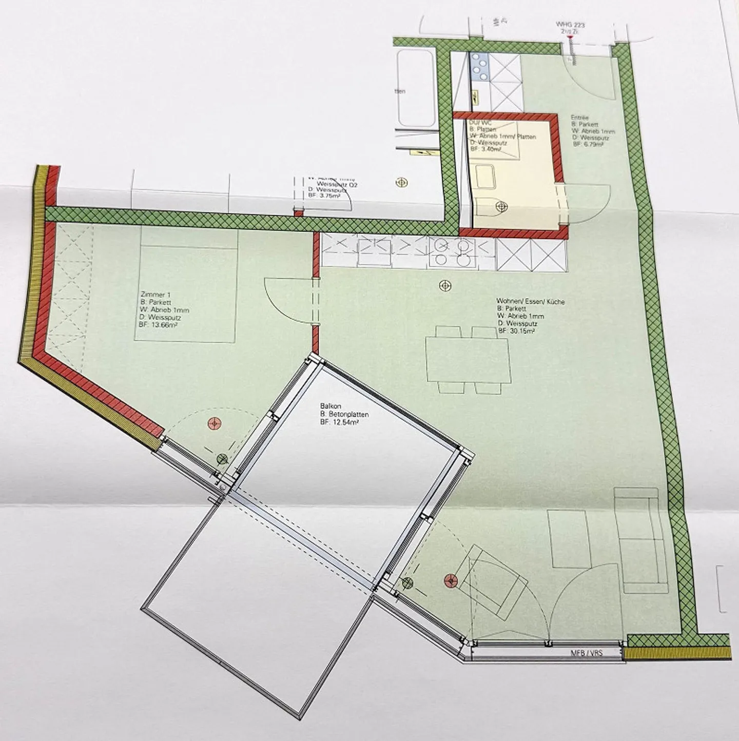 Appartement moderne de 2,5 pièces au standard de propriété - Photo 7 sur 7