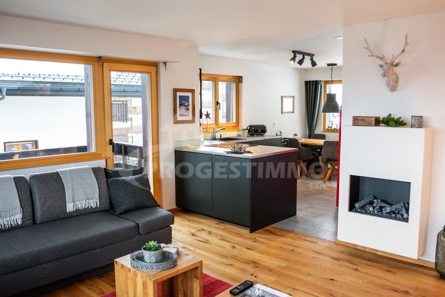 Appartement Alpin avec Vue Panoramique - Photo 1 sur 10