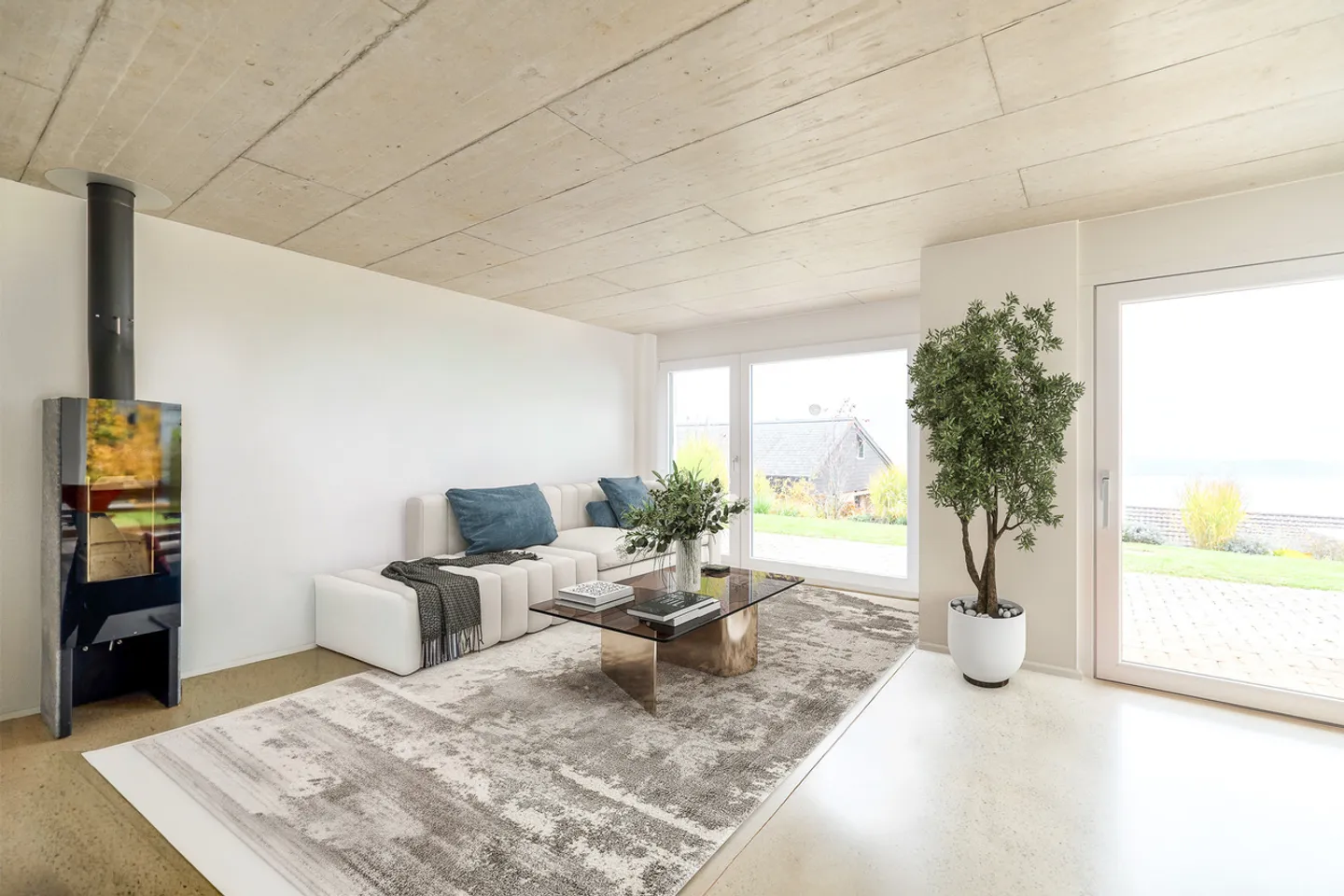 À PROPOS DES VIGNES DE LIGERZ AVEC VUE SUR LE LAC NON OBSTRUÉE - Photo 5 sur 13