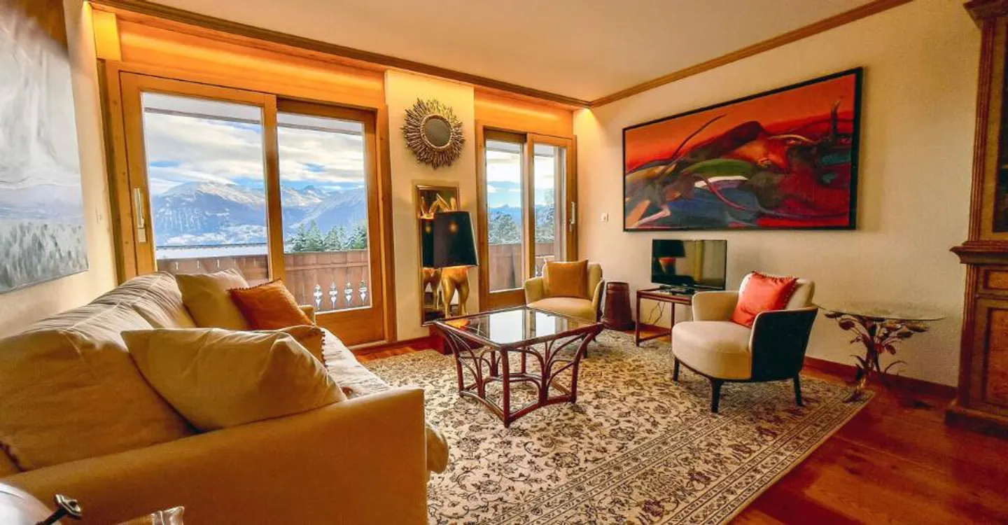 Luxuswohnung in Crans-Montana - Foto 1 von 11