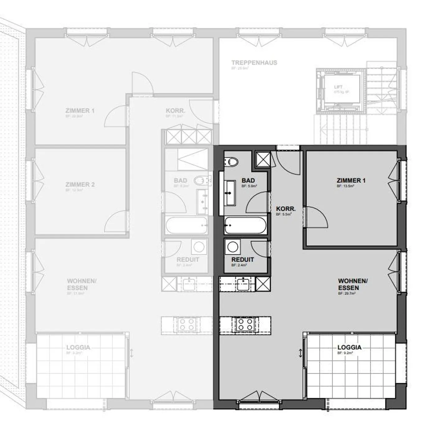 Appartement 2.5 pièces à Zweisimmen - Photo 2 sur 2