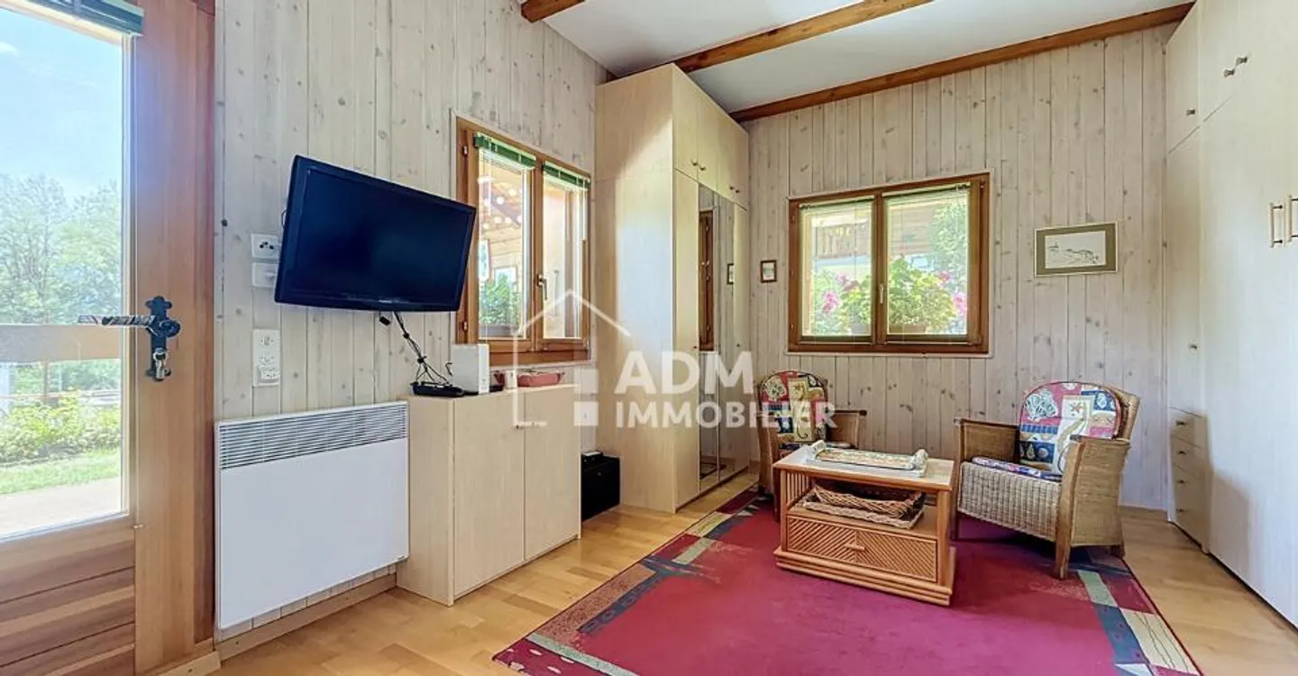 Ovronnaz, charming studio with private terrace of 41 m2 - Photo 1 of 11