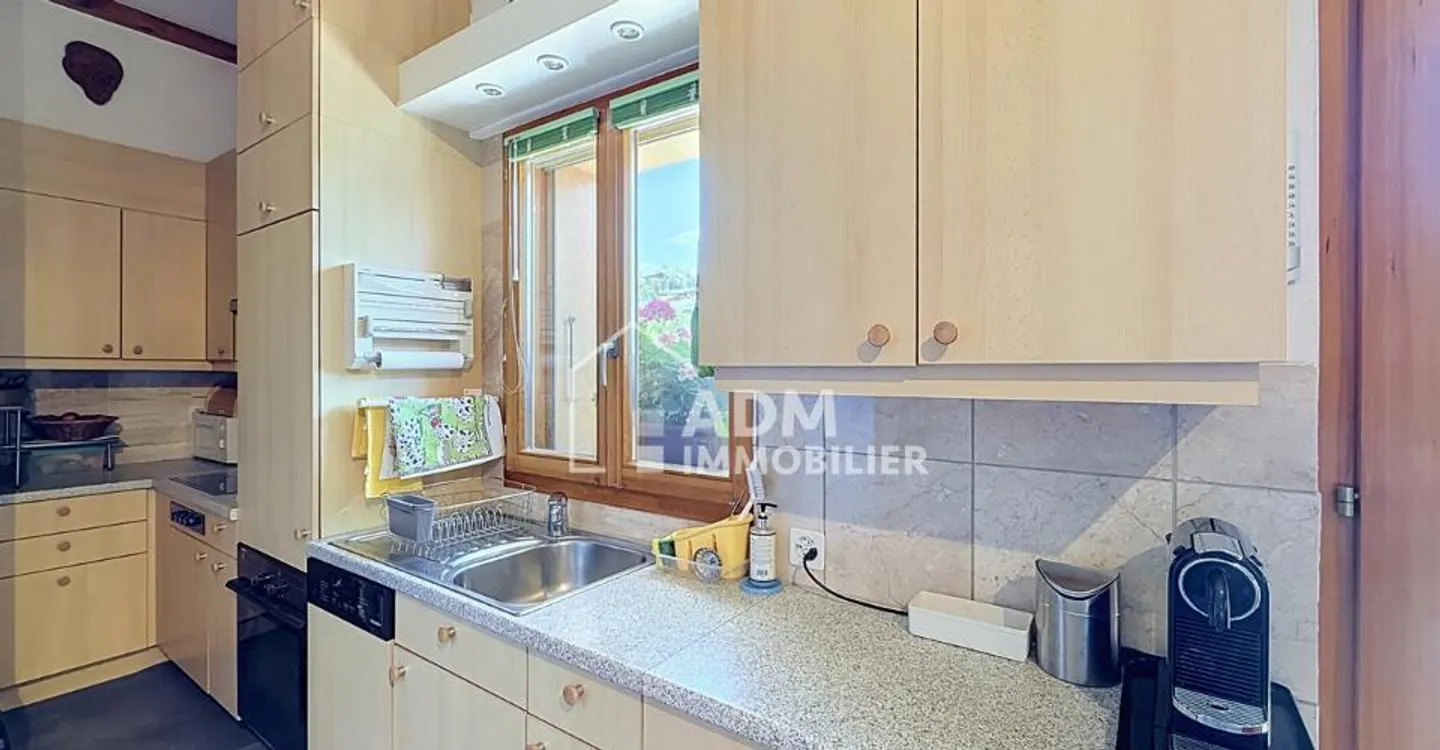 Ovronnaz, charming studio with private terrace of 41 m2 - Photo 5 of 11