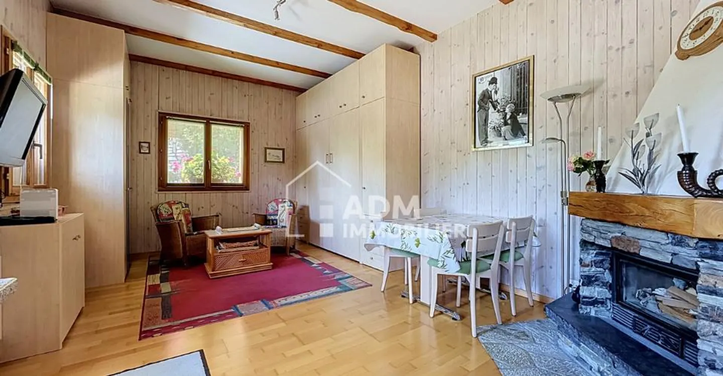 Ovronnaz, charming studio with private terrace of 41 m2 - Photo 4 of 11
