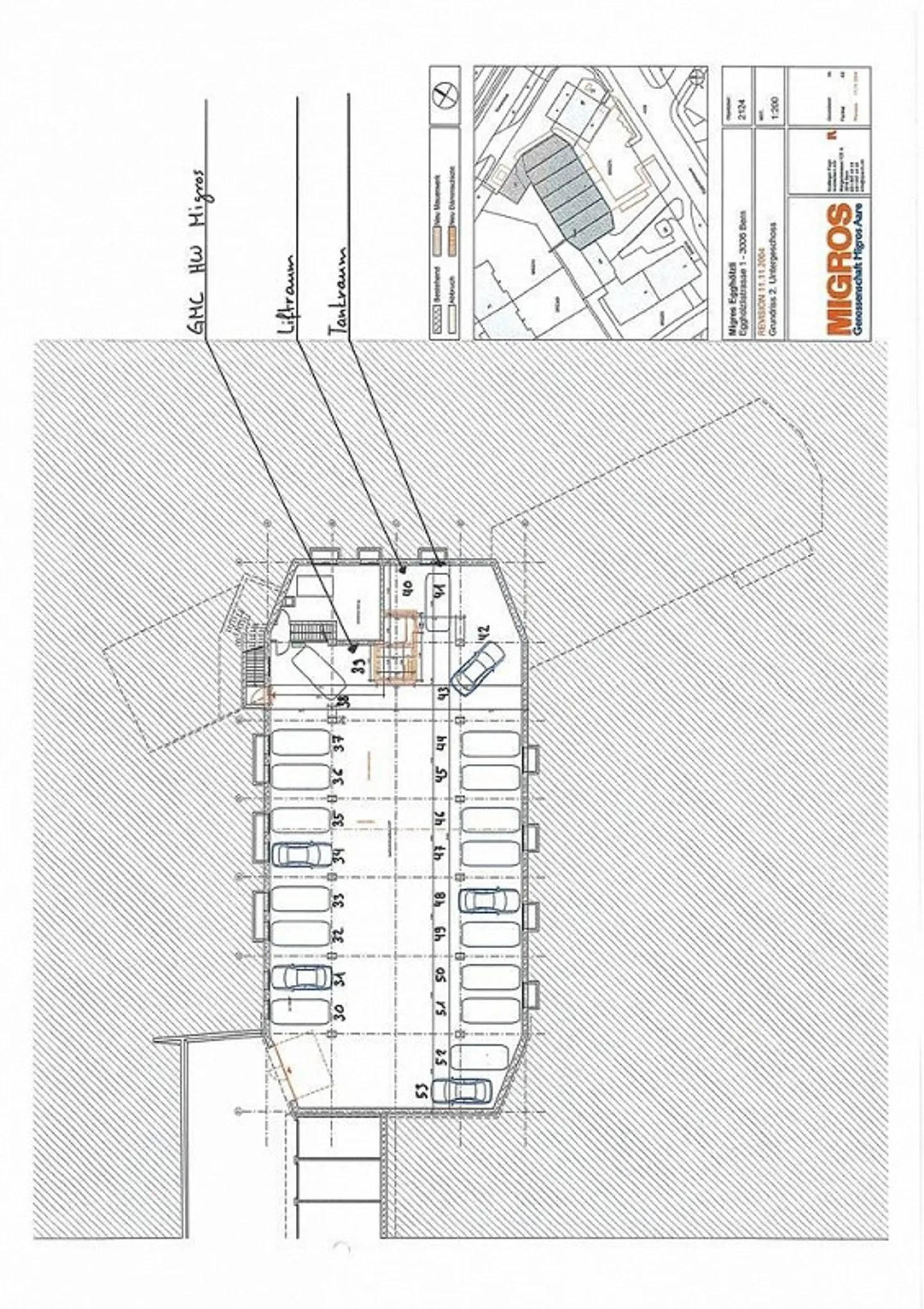 Parking space for rent at the Migros branch Egghölzli - Photo 2 of 2