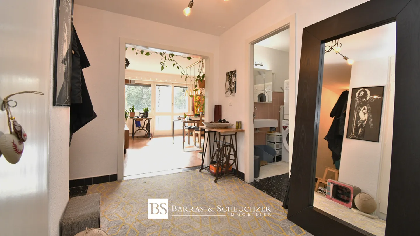 Spacieux 2.5 pièces avec balcon et vue sans vis-à-vis - Photo 5 sur 9