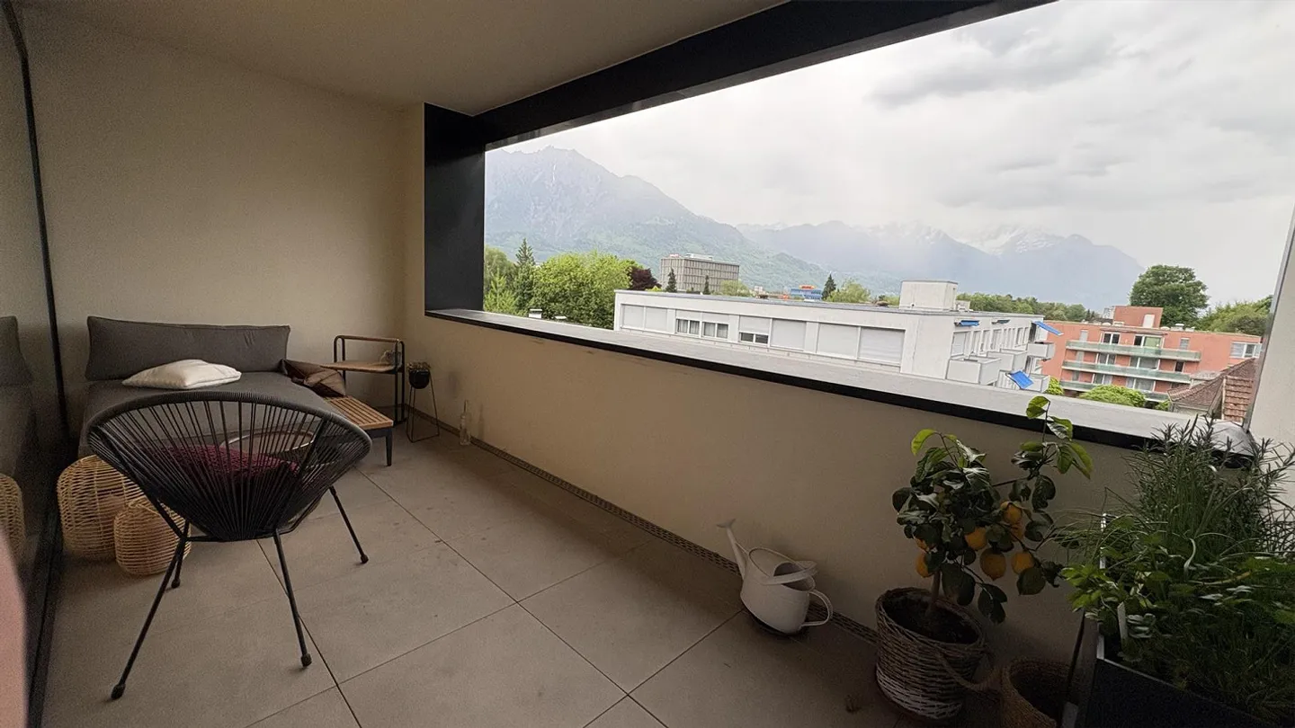 Moderne 2.5-Zimmer-Wohnung in Buchs - Foto 8 von 10